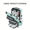 Luupatchy 18.1" Anti-Theft Travel Backpack with Separate Shoe Compartment & Convertible Duffel Design,Travel Bag for Business, Hiking, Camping - 4 of 4