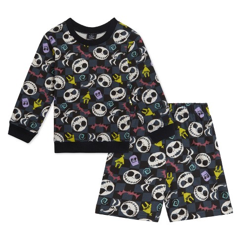 Disney Mickey Mouse Winnie The Pooh Lion King Toy Story Nightmare Before Christmas French Terry Sweatshirt And Shorts Little Kid To Big Kid Target