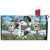 Briarwood Lane Winter Mailbox Cover  - Oversized - Checkered Snowman Oversized For Winter Mailbox Cover - 3 of 3