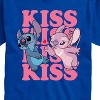 Men's - Lilo and Stitch - Kiss Short Sleeve Graphic T-Shirt - 2 of 4