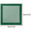 INSPIRE CHIC Women's Stripe Print Square Neckerchief Headband 27.56*27.56 inches(L*W) - 3 of 4
