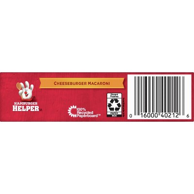 Hamburger Helper Cheeseburger Macaroni - 6.6oz