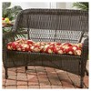 Kensington Garden 17"x44" Outdoor Bench Cushion - 2 of 4