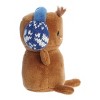 Aurora Mini Brown Holiday Land of Lils 4" Lil' Gingie Festive Stuffed Animal - 3 of 4