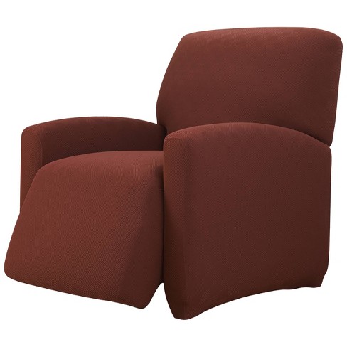 Burgundy Solid Recliner Slipcover - Madison Industries : Target