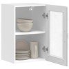 CLIHOME Bathroom Wall Mounted Cabinet, Narrow Wall Cabinet, Hanging Cabinet for Living Room, Multi-Function Kitchen Side Cabinet - 3 of 4