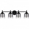 Quoizel Lighting Jenson 4 - Light Vanity in  Matte Black - 3 of 4