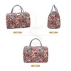Signare USA Orchid Grey and Pink Travel Bag - 2 of 4