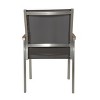 Christopher Knight Home Luton Outdoor Aluminum and Mesh Dining Chairs with Faux Wood Accents - 4 of 4