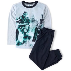The Children's Place Boys Long Sleeve Snowmobile Pajamas - 1 of 4