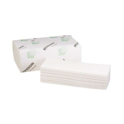 GEN Folded Paper Towels, Multifold, 9 in. x 9.45 in., White, (250-Pack,  16-Carton) GEN1509 - The Home Depot