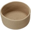 Colonial Mills Storage Basics - Sand 12"x12"x6" Bowl 100% Polypropylene Round - 3 of 4