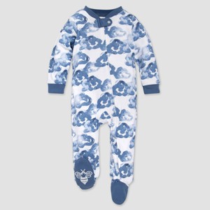 Burt's Bees Baby® Baby Moonlight Cloud Organic Cotton Sleep N' Play - Blue - 1 of 3