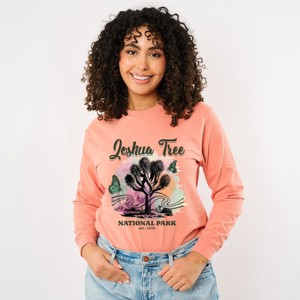 Simply Sage Market Joshua Tree National Park EST. 1936 Garment Dyed Long Sleeve - 1 of 4