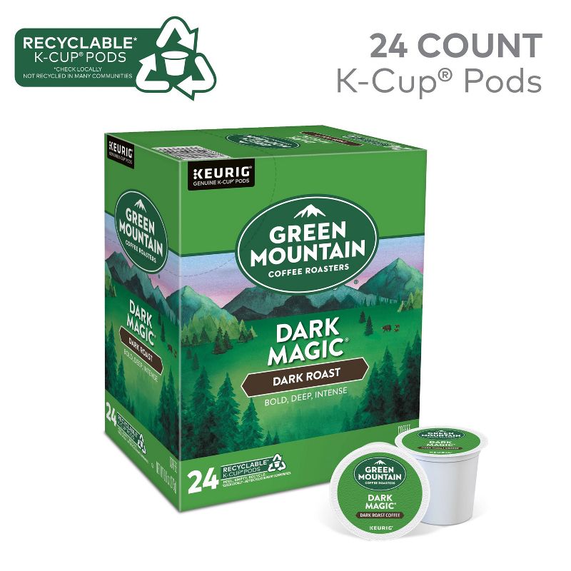 Green Mountain Coffee Dark Magic Dark Roast Coffee Pods, 3 of 18