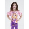 Disney Frozen Princess Moana Little Mermaid Floral Girls T-Shirt and Leggings Outfit Set Toddler - 2 of 4