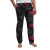 Naruto Shippuden All-Over Print Men's Lightweight Plush Fleece Sleep Pajama Pants - 3 of 4