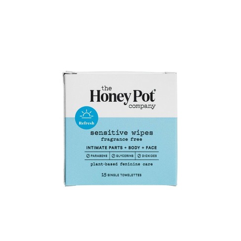 The Honey Pot Sensitive Feminine Wipes - image 1 of 4