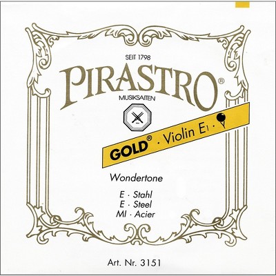 Pirastro Wondertone Gold Label Series Violin A String 4/4 Size