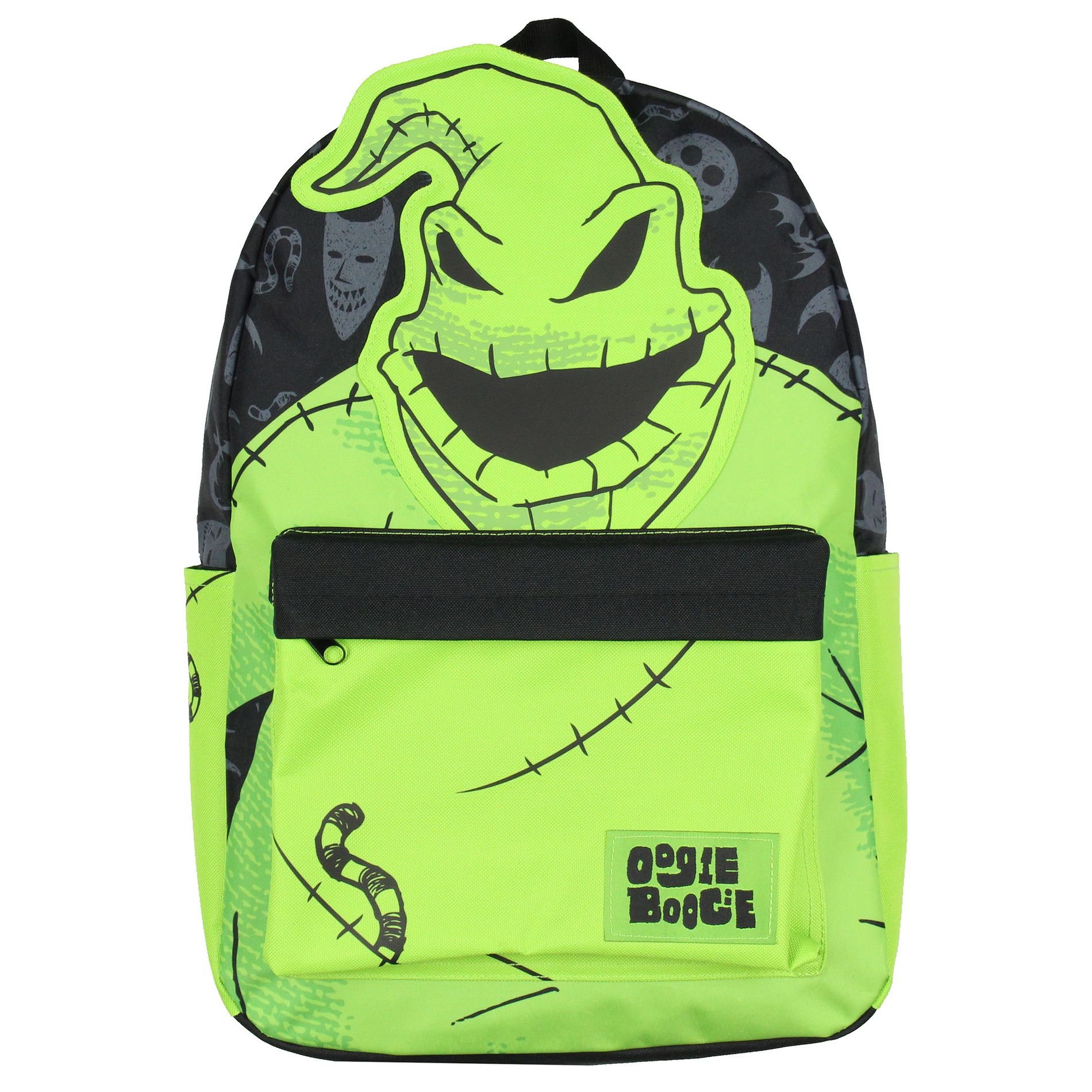 Nightmare Before Christmas Oogie Boogie 3D Character 17" Backpack Laptop Travel
