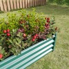 Okak Rectangular Metal Raised Garden Bed Durable Outdoor Planter Box for Vegetables, Flowers, Herbs, 47"/70"/91"W, 3 Colors - 3 of 4