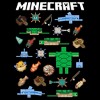 Juniors Womens Minecraft Fish and Mobs T-Shirt - 2 of 4