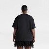 KBB by KAHLANA Women's Oversized Short Sleeve 'The Dwayne Tee' - 2 of 3