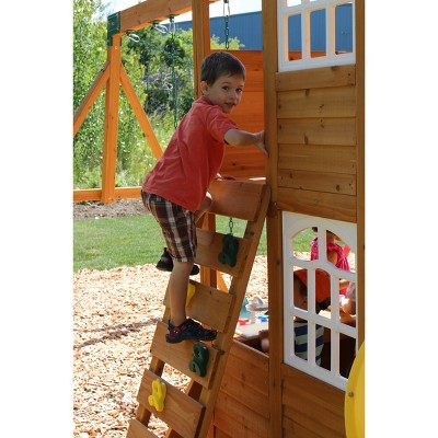 kidkraft lewiston retreat wooden playset