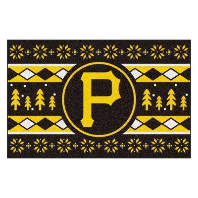 MLB Pittsburgh Pirates 19"x30" Holiday Sweater Rug