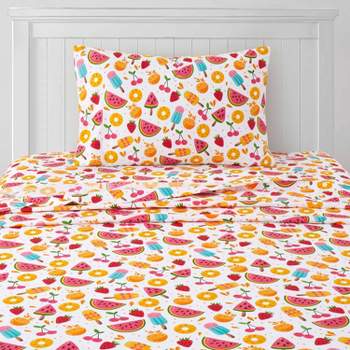 Fruity Fun Microfiber Kids' Sheet Set By Sweet Home Collection™