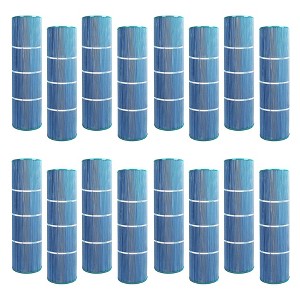 Hurricane 16 Pack Elite Aseptic Pool Filter Cartridge Replacement for PA100N, Unicel C-7487, Filbur FC-1270, Super-Star-Clear C4000, SwimClear C4020 - 1 of 4