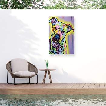 "Sugar Abstract Color" Outdoor All-Weather Wall Decor