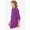 Woman Within Cotton Gauze Bigshirt - 4 of 4