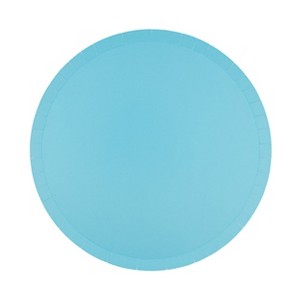 Jollity & Co. - Shade Dinner Plates in Cerulean - Pack of 8 Paper Plates - 1 of 3
