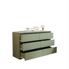 6-Drawer Dresser，Nursery & Kids Storage, Nursery Essentials, Kids Room Storage, Durable Bedroom Dresser - 3 of 4