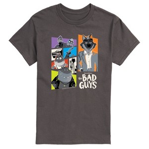 Men's - The Bad Guys - Mr. Wolf and Friends Collage Short Sleeve Graphic T-Shirt - 1 of 4