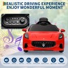 Ride On Car Licensed Maserati GranCabrio, 12V Powered Motorized Car for Children with Remote Control, Kids Ride On Toy Car - 3 of 4
