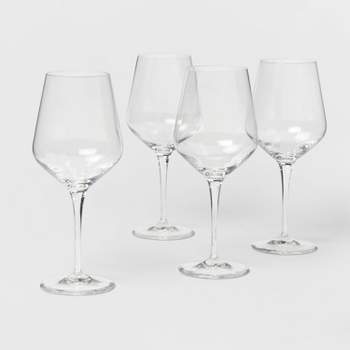 15oz 4pk Glass Atherton White Wine Glasses - Threshold™