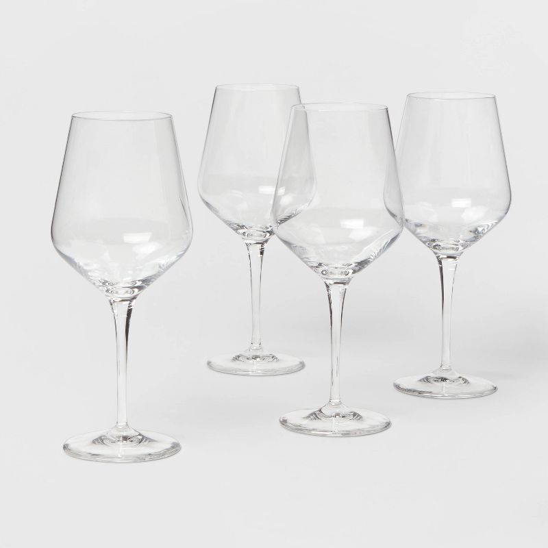 4pk Atherton Wine Glasses - Threshold™, 1 of 7