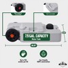 Hike Crew XL Portable Camping Sink & Toilet - 8 Gal Outdoor Sink & Travel Toilet W/5 Gal Waste Tank - 3 of 4