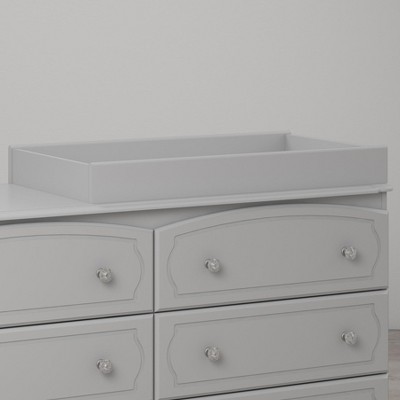 Dove Gray Particleboard Changing Table Topper