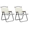 VisioGear Folding Chair, 2-Piece Folding Chair for Indoor, Outdoor Camping, Beige, 20.47"*21.46"*31.1" - 4 of 4