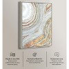 Art Remedy White Gold Boho Neutral Abstract Wall Art Framed - 3 of 4