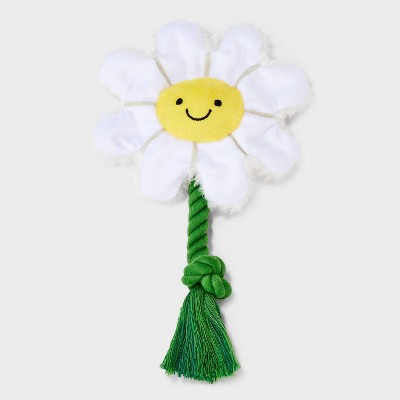 8.25" Flower Dog Rope Plush Toy - Boots & Barkley™