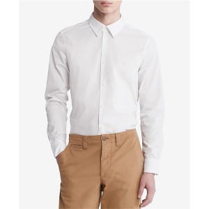 Calvin Klein Mens Slim Fit Refined Button Up Shirt - 1 of 1