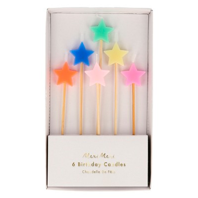 Meri Meri Mushroom Birthday Candles (pack Of 6) : Target