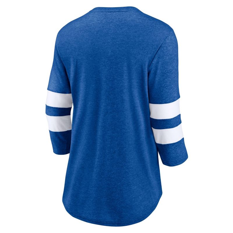 MLS FC Cincinnati Women&#39;s 3/4 Sleeve Triblend Goal Oriented T-Shirt, 3 of 4