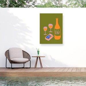 Natalie Sizemore  Before the Meal I Outdoor Canvas Art - 1 of 4