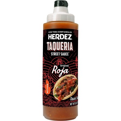 Herdez Roja Taqueria Street Taco Sauce - 9 oz