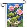 Briarwood Lane Garden Flag 12x18 For Outdoor Frog Pond Summer For Summer Garden Flag Flags For Outside - 2 of 4